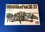 TAMIYA 35017 German 88mm Gun Flak36/37 1/35, Hobby en Vrije tijd, Modelbouw | Auto's en Voertuigen, 1:32 tot 1:50, Nieuw, Tamiya