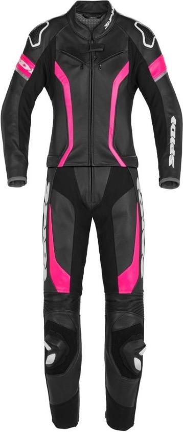 SPIDI Laser Touring Dames 2-Delig Motorpak Zwart Roze Maat42 beschikbaar voor biedingen