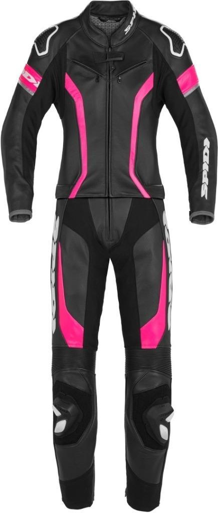 SPIDI Laser Touring Dames 2-Delig Motorpak Zwart Roze Maat42, Motoren, Kleding | Motorkleding, Combipak, Dames, Nieuw met kaartje