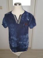 blauw heren shirt maat M  *v6, Ophalen of Verzenden, Zo goed als nieuw, Maat 46 (S) of kleiner, Blauw