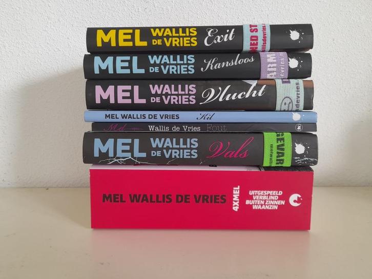 Mel Wallis de Vries boeken, Boeken, Kinderboeken | Jeugd | 13 jaar en ouder, Zo goed als nieuw, Fictie, Ophalen of Verzenden