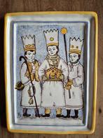 keramieken wanddecoratie tegel van de 3 koningen, Antiek en Kunst, Ophalen of Verzenden