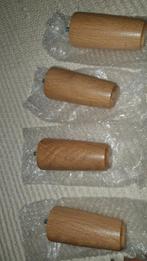 4 IKEA meubel pootjes, Huis en Inrichting, Ophalen, Nieuw, Overige maten, Hout