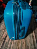 Koffer / trolley, Sieraden, Tassen en Uiterlijk, Koffers, Wieltjes, Gebruikt, Hard kunststof, Ophalen of Verzenden