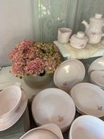 Julia Nideviller roze antiek frans servies izgst art deco, Antiek en Kunst, Antiek | Servies compleet, Ophalen