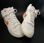 Nike sneakers  Dunk High White Orange, Wit, Nike, Ophalen of Verzenden, Sneakers of Gympen