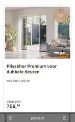 Maatwerk plisse dubbelle hordeur, verkeerd besteld, Doe-het-zelf en Verbouw, Deuren en Horren, Ophalen, Hordeur, Nieuw, Metaal