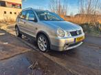 Vw polo 1.4  fsi  fun Cross 5 deurs grijs 2005 259000km nap, Voorwielaandrijving, Stof, Zwart, 4 cilinders