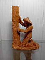 handgemaakt vintage terracotta beeldje dat een traditionele, Antiek en Kunst, Ophalen of Verzenden