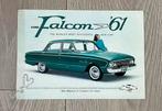 1961 Ford Falcon serie autofolder/brochure, Verzenden, Gelezen, Ford