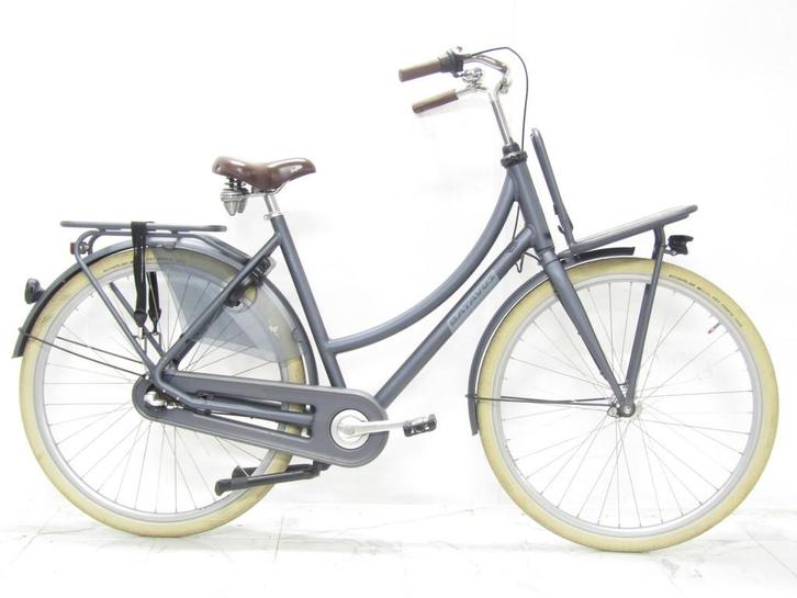 Batavus Packd blauw dames 55cm 28inch, Fietsen en Brommers, Fietsen | Dames | Damesfietsen, Gebruikt, Batavus, Versnellingen, 53 tot 56 cm