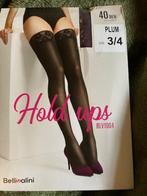 3e gratis: Bellavini hold-ups mat paars 3/4 waren 29,95, Kleding | Dames, Leggings, Maillots en Panty's, Nieuw, Bellavini, Maat 44/46 (L)