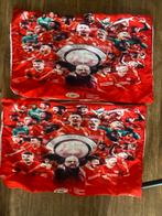 PSV Dekbedovertrek - Rood/Wit 2 persoons, Gebruikt, Dekbedovertrek, Tweepersoons, Ophalen of Verzenden