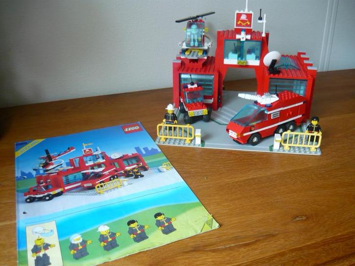 Lego set 6389 Fire Control Center., Kinderen en Baby's, Speelgoed | Duplo en Lego, Gebruikt, Lego, Complete set, Ophalen of Verzenden