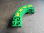Lego Duplo Road Section Curve with Broken Stripe(ziefoto's), Ophalen of Verzenden, Gebruikt, Losse stenen, Duplo