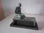 Brons, bronzen beeld Sjer Jacobs , 1994 uniek, Ophalen of Verzenden