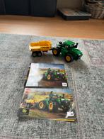 Lego Technic 42136 John Deere Tractor, Ophalen, Zo goed als nieuw, Complete set, Lego