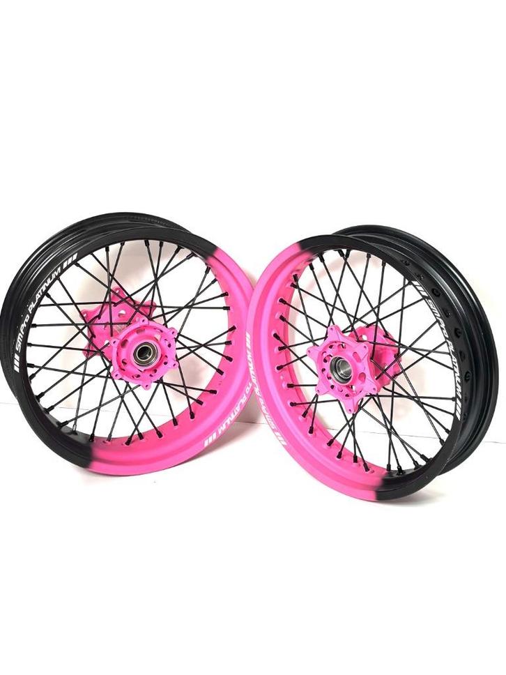 Supermoto velgen | KTM EXC | Nieuw | Gecerakote, Motoren, Onderdelen | Merk-onafhankelijk, Nieuw, Ophalen of Verzenden