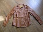 Cognackleurige blouse Red Button maat M, Maat 38/40 (M), Bruin, Ophalen of Verzenden, Gedragen