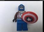 Te koop Lego Super Heroes poppetje sh374 Captain America, Ophalen of Verzenden, Lego, Zo goed als nieuw, Losse stenen