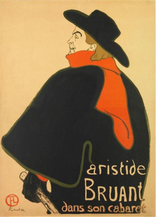 Henri de Toulouse-Lautrec (1864-1901 France) Kleurenlithogra, Antiek en Kunst, Kunst | Etsen en Gravures, Ophalen of Verzenden