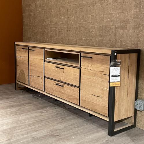 Dressoir Metalo Henders en Hazel, Huis en Inrichting, Kasten | Dressoirs, Zo goed als nieuw, 200 cm of meer, 25 tot 50 cm, Met lade(s)