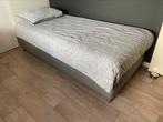 Boxspring van IKEA ESPEVAR 90x 200 cm grijs/ antraciet, Huis en Inrichting, Ophalen, Gebruikt, 90 cm, Eenpersoons