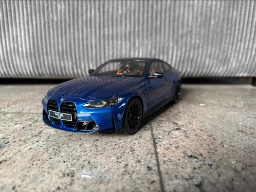 Nieuw! GT-spirit BMW M4 Competition Coupé G82 Blue Metallic, Hobby en Vrije tijd, Modelauto's | 1:18, Nieuw, Auto, Overige merken