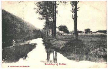 962639	Landschap bij Geulhem Limburg	1906	Gelopen met postze beschikbaar voor biedingen