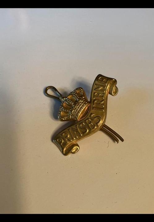 Metalen logo / insigne / speld van de prinses Irene Brigade., Verzamelen, Militaria | Algemeen, Ophalen of Verzenden
