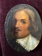 18e eeuws Miniatuur portret Jacques Callot, Antiek en Kunst, Kunst | Schilderijen | Klassiek, Ophalen of Verzenden