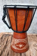 Djembé Trommel - 21 cm - Ø14cm - Handmade Muzikale Djembé, Muziek en Instrumenten, Ophalen of Verzenden, Zo goed als nieuw, Trommel