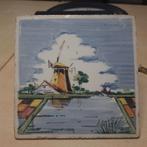 Mosa Elesya tegeltje met molen in Hollands landschap, Antiek en Kunst, Ophalen of Verzenden