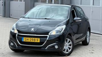 Peugeot 208 1.2 VTI 60KW/82PK 5-D 2018 Zwart beschikbaar voor biedingen