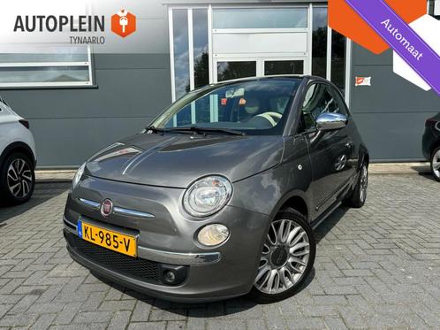 Fiat 500 1.2 BiColore Automaat *Clima*|Cruise|Panodak|Leder|, Auto's, Fiat, Bedrijf, Te koop, ABS, Airbags, Airconditioning, Alarm