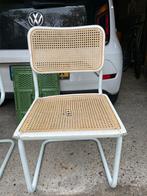 Cesca Stoel - Marcel Breuer Design, Huis en Inrichting, Stoelen, Ophalen, Gebruikt, Wit, Metaal