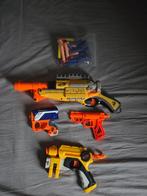 Nerf gun set inclusief pijlen, Kinderen en Baby's, Speelgoed | Buiten | Actiespeelgoed, Verzenden, Zo goed als nieuw