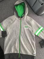 Grijze vest met groene accenten Vingino - Maat 164/14, Kinderen en Baby's, Kinderkleding | Maat 164, Ophalen of Verzenden, Zo goed als nieuw