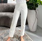 Zara pantalon nette broek wit maat S, Wit, Ophalen of Verzenden, Zo goed als nieuw, Maat 36 (S)