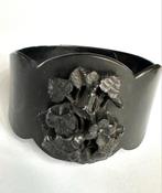 Antieke Victoriaans vulcaniet amband cuff, Verzenden, Overige materialen, Armband