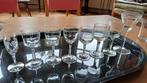 Antieke Likeurglaasjes - Set van 8, Ophalen of Verzenden