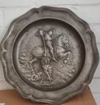 Wandbord tin, Antiek en Kunst, Ophalen of Verzenden