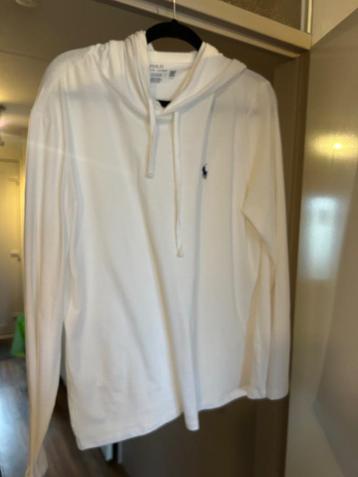 Ralph Lauren T shirt trui hoodie heren Maat L Kleur Creme beschikbaar voor biedingen