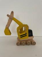 Houten graafmachine van Pintoy, Ophalen of Verzenden, Gebruikt, Duw- of Trekspeelgoed