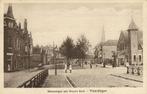 Binnensingel met Nieuwe Kerk - Vlaardingen - 1923 gelopen, Verzamelen, Ansichtkaarten | Nederland, Ophalen of Verzenden, Voor 1920