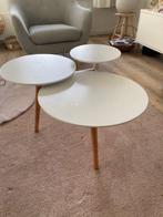 salontafel, Huis en Inrichting, Tafels | Salontafels, Ophalen, Gebruikt, 50 tot 100 cm, Rond