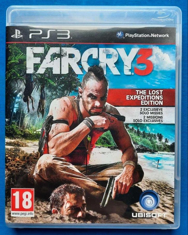 Far Cry 3 - PS3, Spelcomputers en Games, Games | Sony PlayStation 3, Zo goed als nieuw, Avontuur en Actie, 1 speler, Vanaf 18 jaar