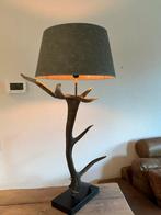 Geweilamp.schemerlamp.geweien.edelhert.damhert.tafellamp., Huis en Inrichting, Ophalen, Zo goed als nieuw, 75 cm of meer