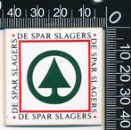 Sticker: Spar - Slagers, Ophalen of Verzenden, Zo goed als nieuw, Bedrijf of Vereniging