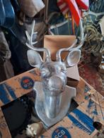 Zware hertekop, Ophalen of Verzenden, Zo goed als nieuw, Glas, Minder dan 50 cm